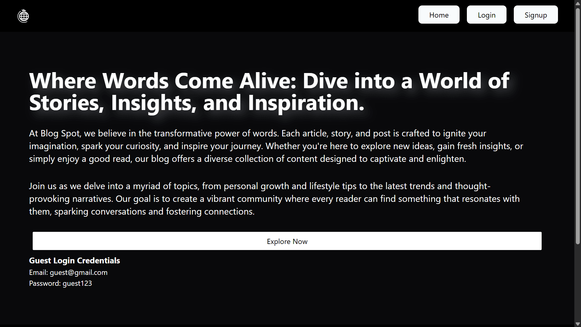 Blog Spot
